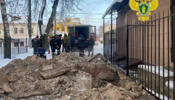 Три дома в Калуге остались без тепла из-за аварии
