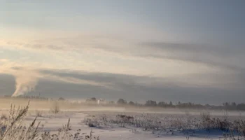 Необычное утро встретило калужан сегодня