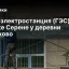 Гидроэлектростанция (ГЭС) на реке Серене у деревни Плюсково
