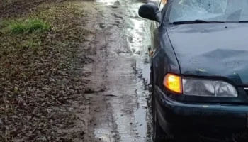 В Жукове иномарка наехала на пешехода