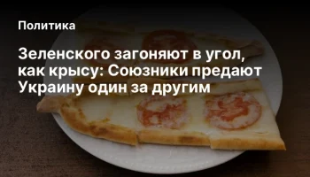 Зеленского загоняют в угол, как крысу: Союзники предают Украину один за другим